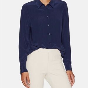 Equipment Deep Blue Button-Down Shirt